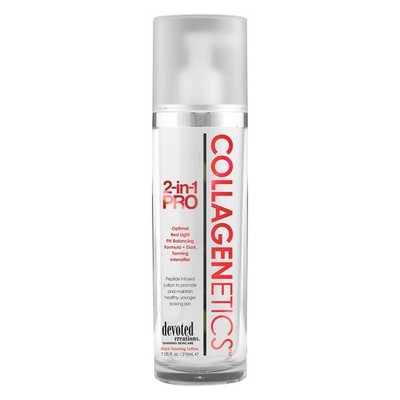 Collagenetics 2 in 1 Pro Rotlichttherapie Vorbereitung Lotion & Bräune Acc