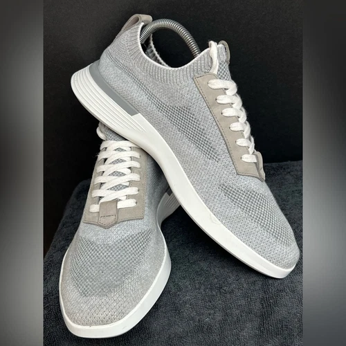 Baskets confort homme Wolf and Shepherd Supreme tricot gris taille US 8 M