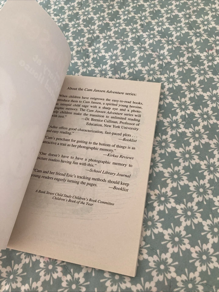 Cam Jansen and the Mystery of the Ha..., David A. Adler - Image 4 of 4