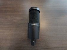 Audio-Technica AT2020 Cardioid Condenser Microphone - Black