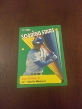 1990 Fleer Soaring Stars 2nd Year Ken Griffey Jr. HOF RARE! #19