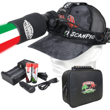 Wicked Lights ScanPro iC GEN4 3-Color-In-1 Green, Red, White Hunting Headlamp