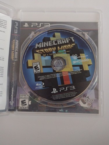 Minecraft: Story Mode A Telltale Games Series (PlayStation 3 2015) PS3 No Manual - Picture 4 of 5