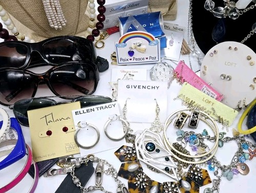 Estate Jewelry Lot 57 pc Sunglasses Givenchy BRIGHTON Kirks Folly Vintage 2 Now - Picture 16 of 16