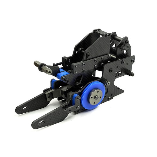 ZH Racing KHC4 Carbon Fiber Chain Belt Chassis For 1/8 Kyosho HOR RC #KHC4