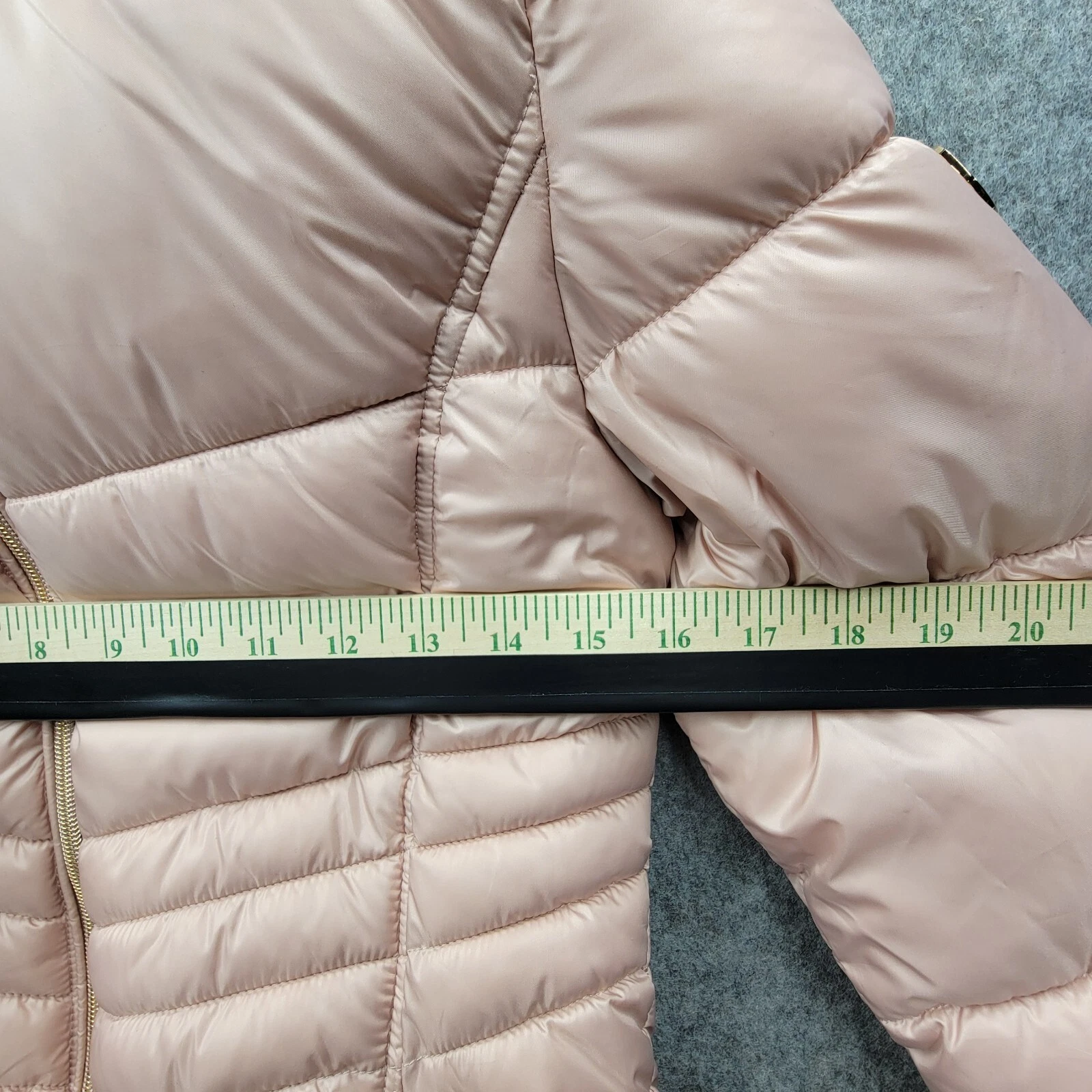 Giacca Michael Kors bambina Peach Puffer taglia 16