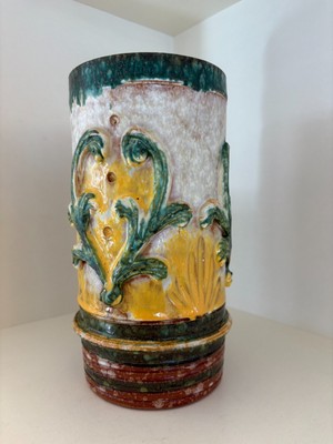 Vintage Mid Century Modern Italienische Vase 20,5 cm h Bitossi Ära MCM