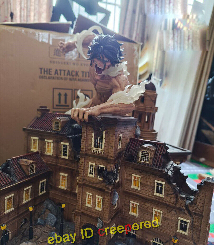 Attack on titan online exhibition Attack Titan Eren Yeager Diorama