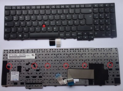 Tastatur Lenovo ThinkPad Edge P50S L560 T540P W550S T550 T560 Deutsch QWERTZ