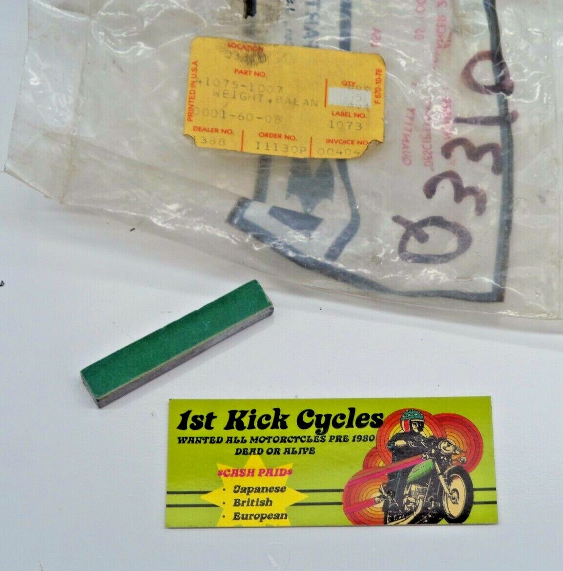 star NOS KAWASAKI Balance Weight 10G Z1 H1 H2 S1 S2 41075-1007 | eBay