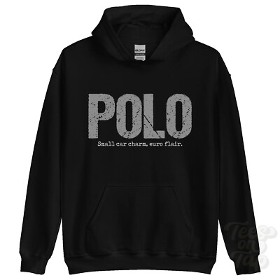 POLO: Kleinwagen Anhänger, Euro Flair Hoodie Autofahrer Geschenk