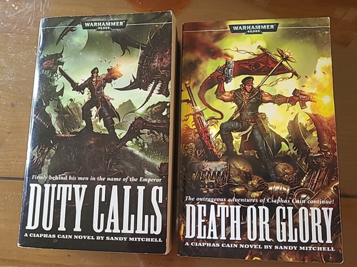 Death or Glory Duty Calls Sandy Mitchell Warhammer 40K Roman (2006, Massenmarkt)