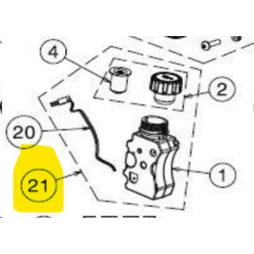 Kit Serbatoio + Pompa Olio Volpi KVS8000 Originale - Offerta Ricambio - 1