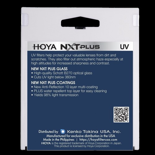 Hoya 72mm NXT Plus UV HMC 10-Layer Multi-Coated Slim Frame Glass Filter - Picture 3 of 5