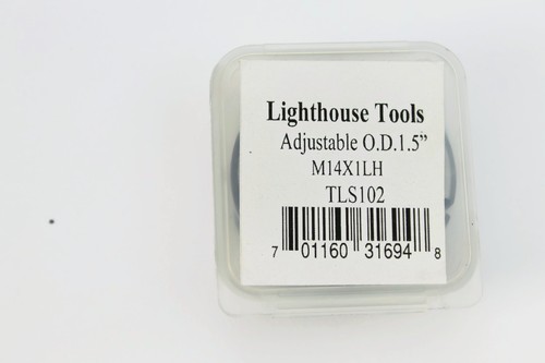 Lighthouse Quality Tools® - M14X1LH Adjustable round threading Die 1-1/2" OD - Picture 2 of 2