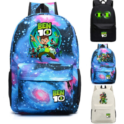 Ben 10 Reboot canvas backpack school bag kid's travel bag laptop