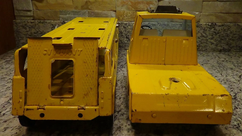 Camión semirremolque de transporte automático con turbina turbo Nylint grande de colección de los años 60 Foto 4 de 4