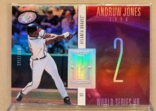 1998 SPx Finite SPECTRUM #232 Andruw Jones Braves RARE HOLOFOIL PARALLEL /1750