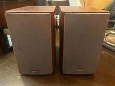 Altavoces de estantería Onkyo D-N3XA microcomponente tono caoba laminado 70 vatios