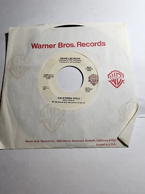 David Lee Roth - California Girls/Medley WB VG+ F326