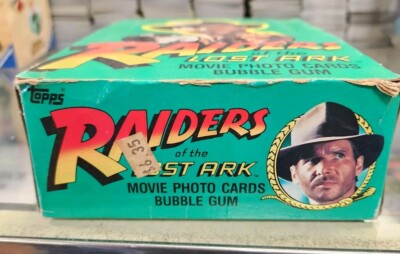 Vintage Topps Raiders of the Lost Ark 36 Pack Unopened Box 1981
