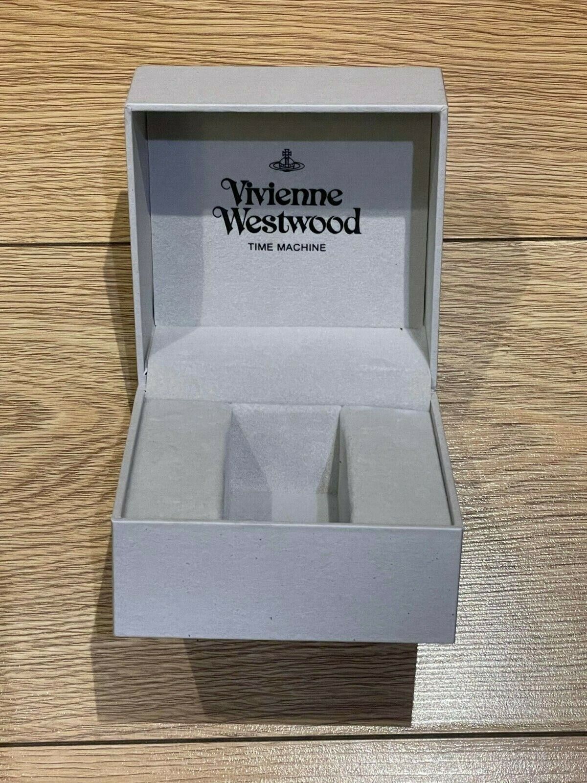 Genuine Original Vivienne Westwood Time Machine Watch Box Case Grey