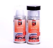 Autolack für VW Audi L902 R902 Grauweiss Auto-K Spray - Set Lackspray 20733