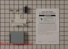 OEM W10823377 Ice Door Kit Compatible with Whirlpool Refrigerator