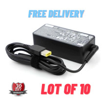 LOT 10 Genuine Lenovo ThinkPad X250 X260 X240 X270 45W AC Adapter Charger Square