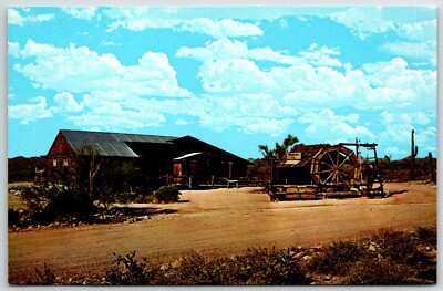 #ad #ad Vintage Postcard Mining Camp Restaurant Apache Junction Arizona Scottsdale $3.61