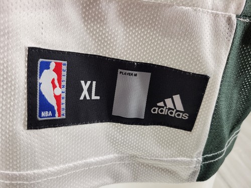 Andrew Bogut Milwaukee Bucks Men's XL Adidas NBA Jersey 6 - Picture 4 of 10