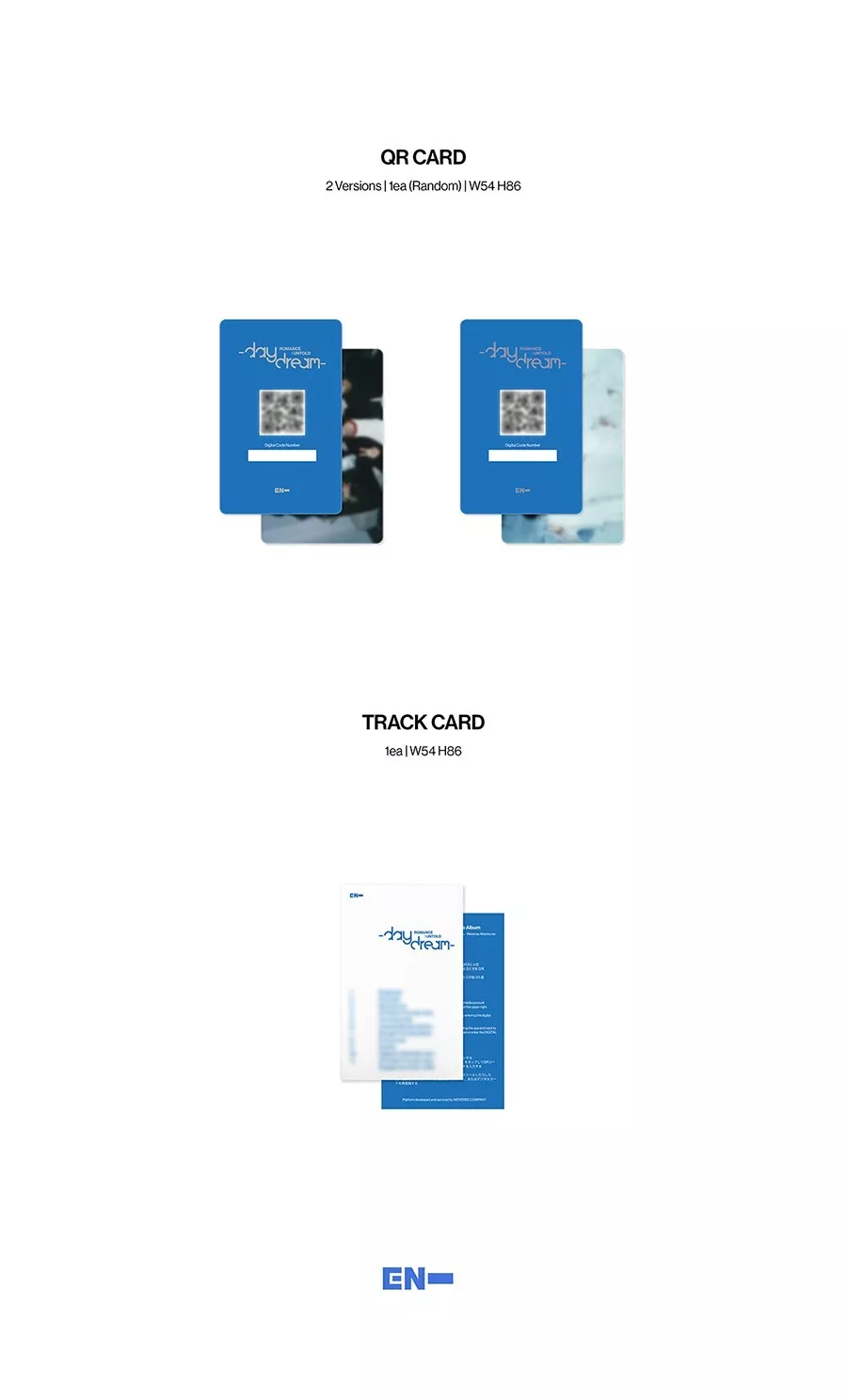 ENHYPEN ROMANCE:UNTOLD-DAYDREAM 2nd Repackage Album WEVERSE