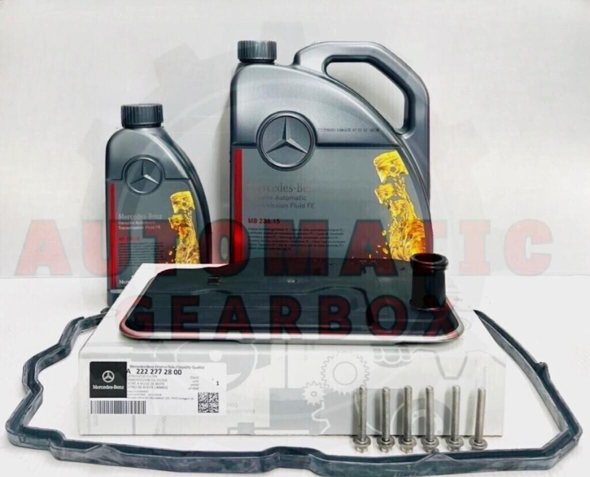 GENUINE MERCEDES R CLASS R350 722.9 7 SPEED AUTO GEARBOX OIL 6L FILTER GASKET