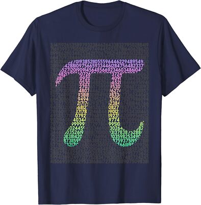 Pi For Teacher Vintage 3.14 Pi Digits Happy Pi Day T-Shirt