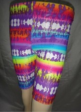 New Multicolour Hot Pants Spandex Leotard Size M-L