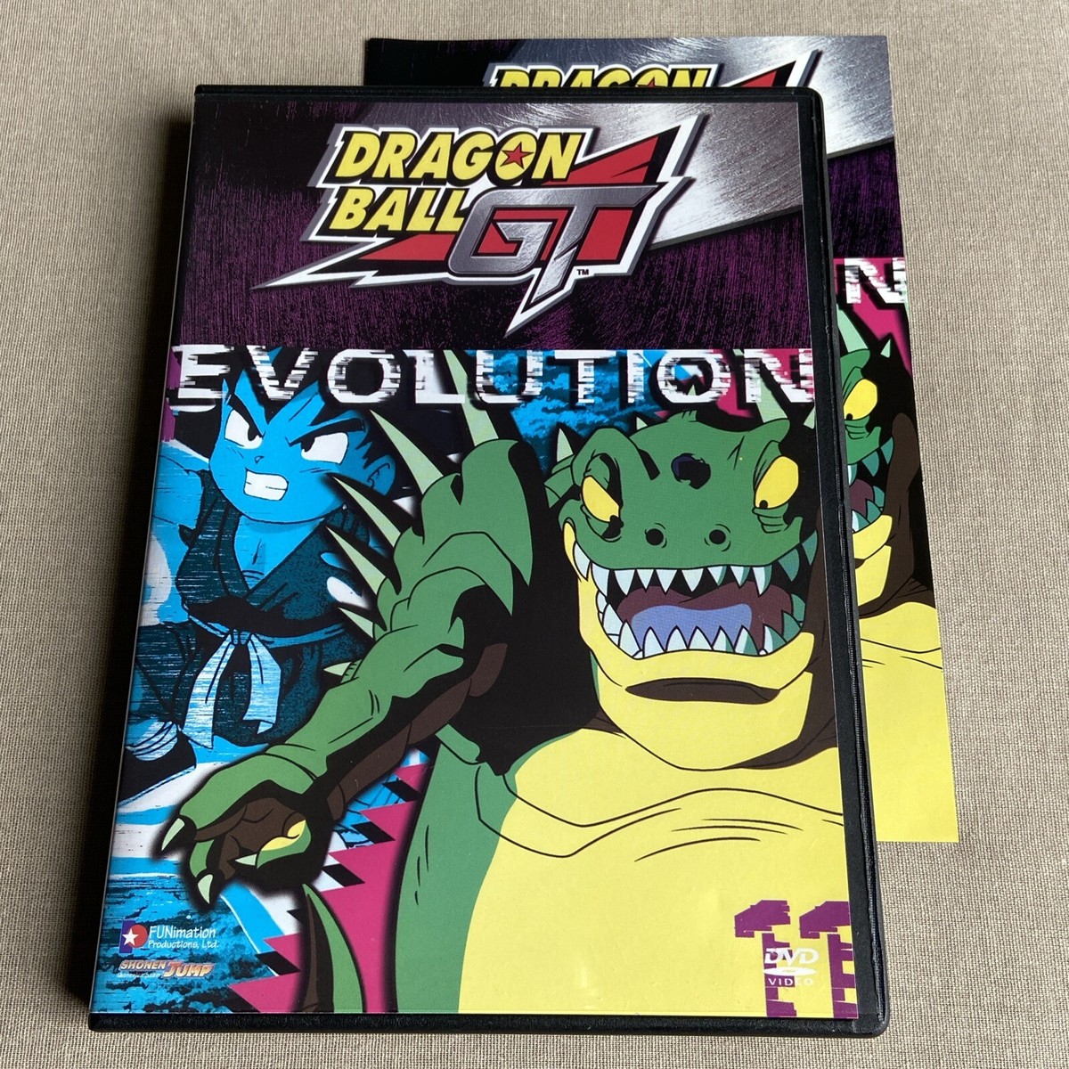 Dragon Ball GT: Evolution (DVD 1996) W/ Insert Vol 11 Funimation