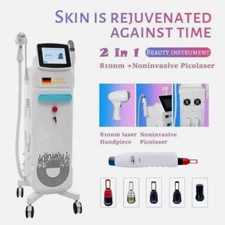 Diode Laser Hair Removal Machine 808 Diode Laser And Pico 2in1 Diode Laser