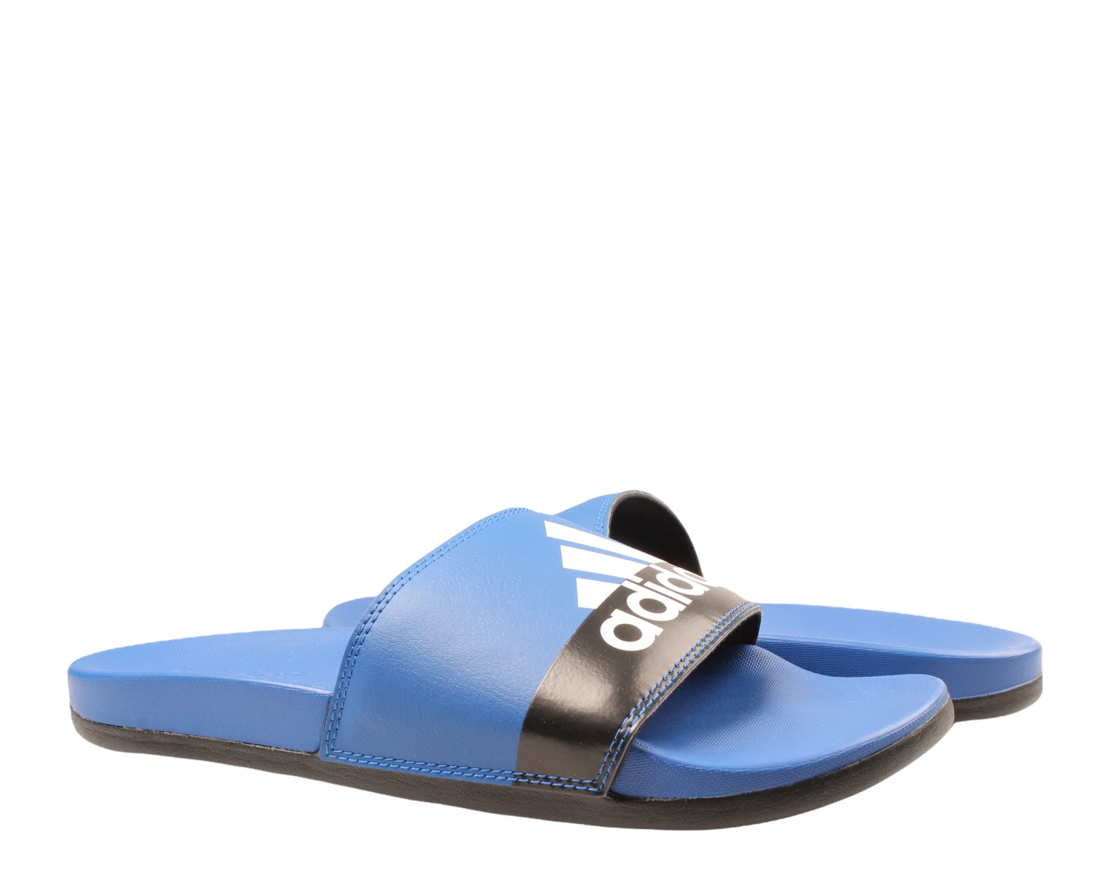 Adidas Adilette Comfort Slides blu reale bianco nuvola nero nucleo GV9713