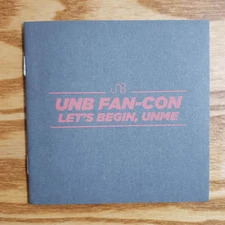 UNB Official Mini FilmBook 24 pages UNB Fan-Con Let's Begin, UNME Kpop Genuine