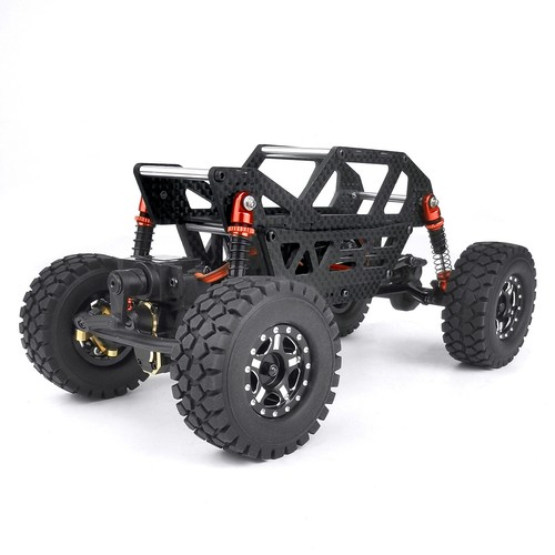 RC Carbon Fiber & Aluminum Frame Roll Cage Body Shell for RC 1/24 Axial SCX24 - Picture 8 of 10