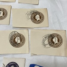 Mint Hinged Cut Square US Back of Book Postal Cards & Stationery