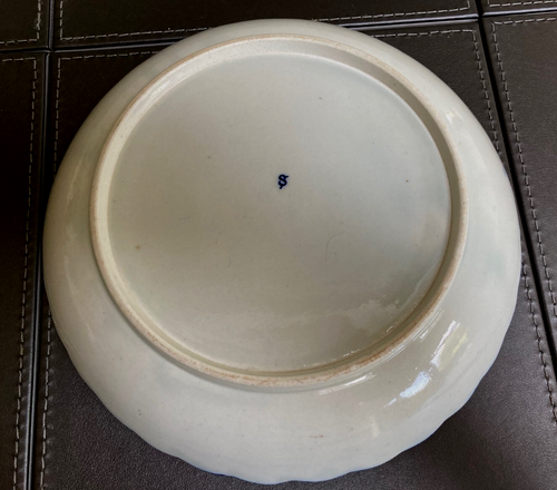 Circa 1775 Caughley Bread and Butter Dish - Picture 4 of 6