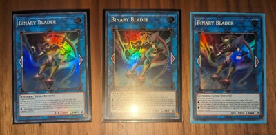 3x Binary Blader - MP22-EN113 - Super Rare - 1st Edition Near Mint, English