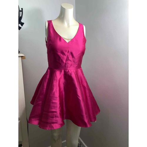 Sugar Thrillz Dollskill Small magenta barbie pink dress sparkling diamond detail - Picture 2 of 12