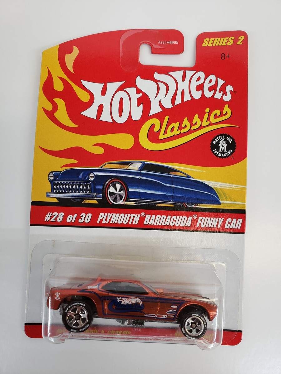 Hot Wheels Classics Series 2 Plymouth Barracuda Funny Car 28