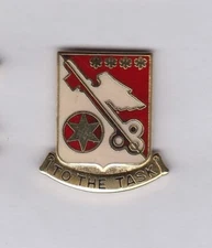 US Army 426th Support Bn Arborne Quartermaster QM Supply crest DUI badge G-23