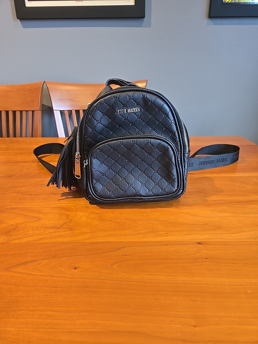 Steve Madden Mini Backpack Black - image 1