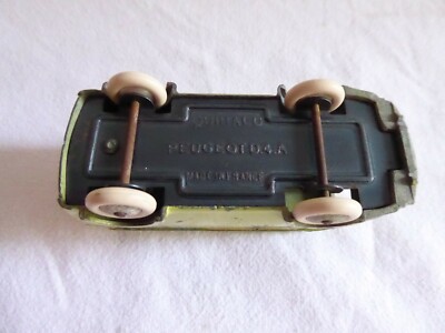 A40 1:43 QUIRALU PEUGEOT D4A VAN VAN THOMSON YELLOW MIB