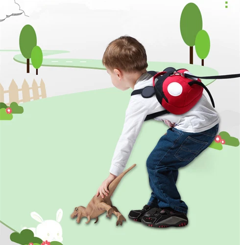 Kind Kleinkind Gurt Rucksack Leine Schultasche mit Anti-Lost Handgelenk Link Armband - Bild 42 von 57
