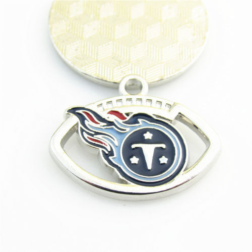 Nuevo Llavero Tennessee Titans Fútbol Redondo Dije Seguimiento Gratuito - Imagen 4 de 5